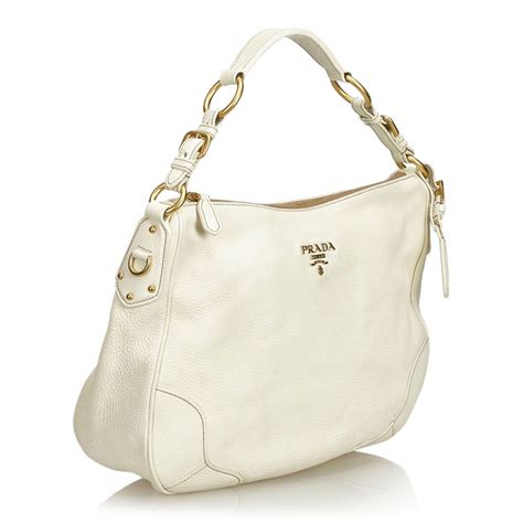 white prada handbag price|prada over shoulder bag.